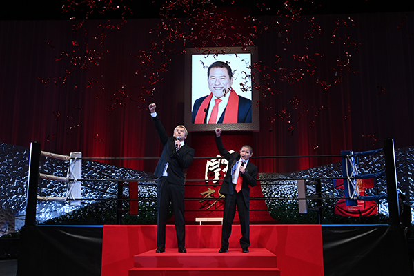 Ryogoku sees Antonio Inoki celebration | NEW JAPAN PRO-WRESTLING