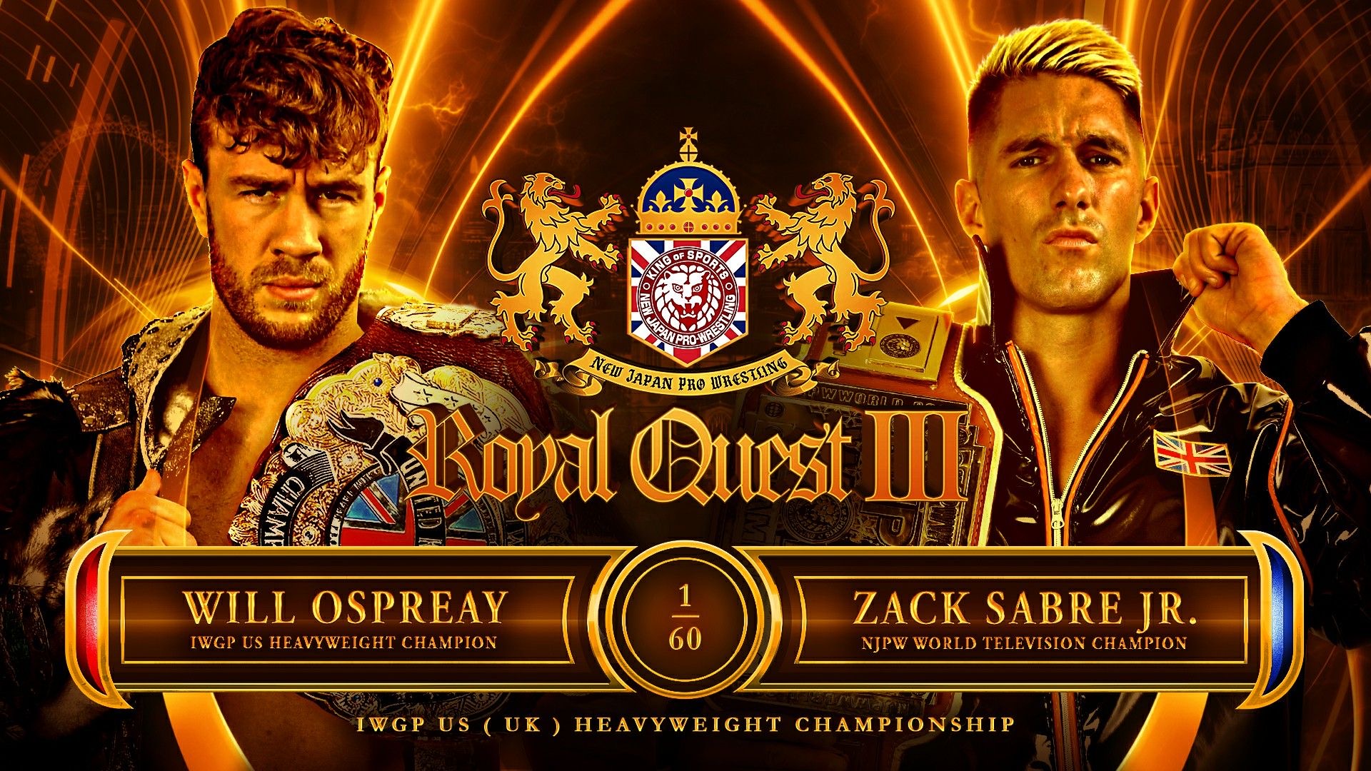 First matches official for Royal Quest III! | NEW JAPAN PRO-WRESTLING