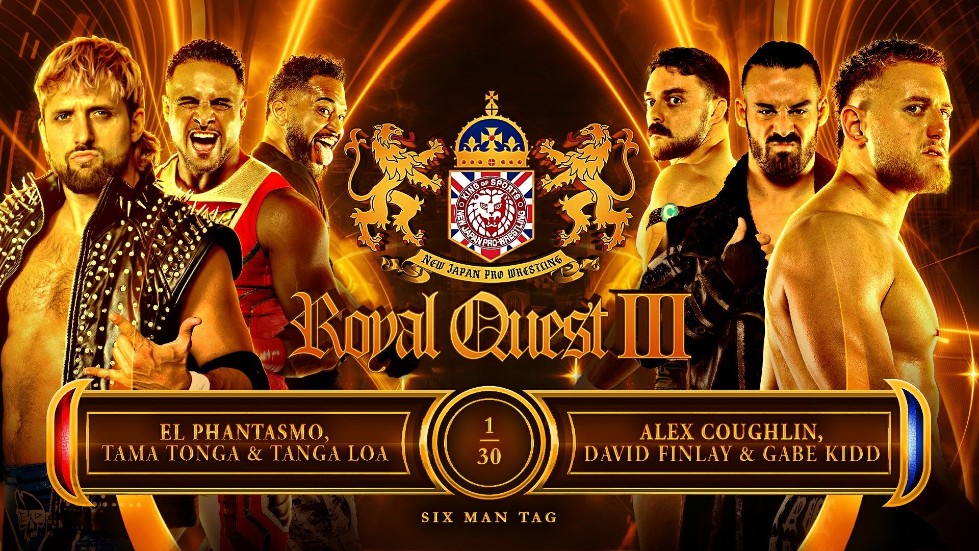 Royal Quest III Full card, preview | NEW JAPAN PRO-WRESTLING