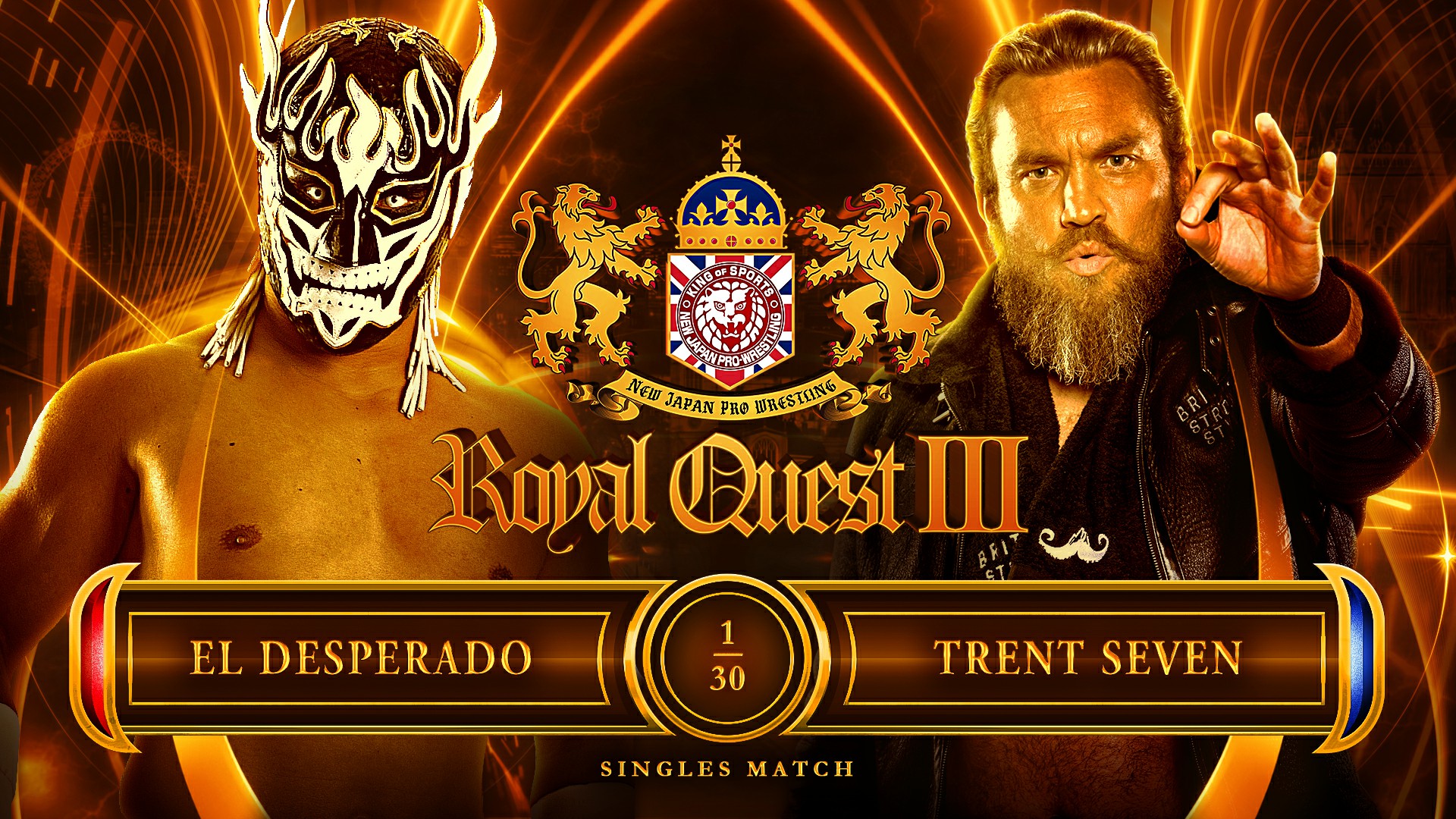 Royal Quest III Full card, preview | NEW JAPAN PRO-WRESTLING