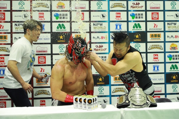 Desperado seizes junior gold at Dome, HOT in backstage