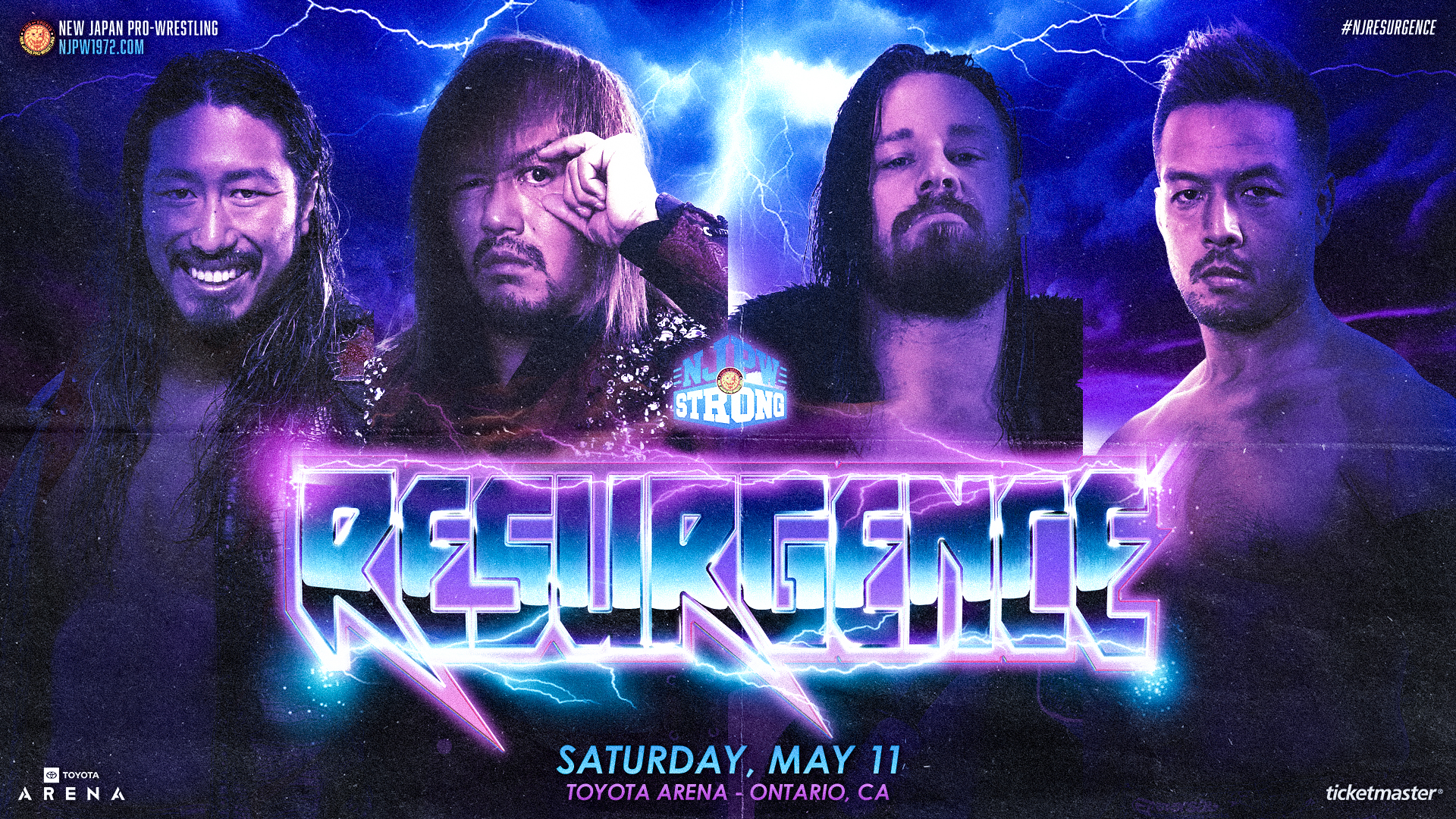 Six matches set for Resurgence May 11! 【NJoA】 | NEW JAPAN PRO