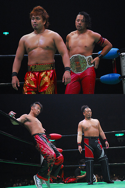 たぎらせてやるよ！」中邑vs丸藤が両国前にスパーク!! ライガー