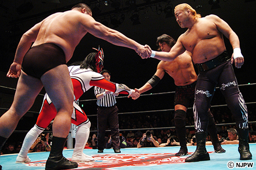 中西＆ライガーのベテランコンビが元新日本のAKIRA＆ヒロに快勝！【1月
