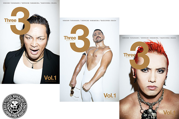 人気フォトグラファー新田桂一氏が棚橋、中邑、オカダを激撮！写真集