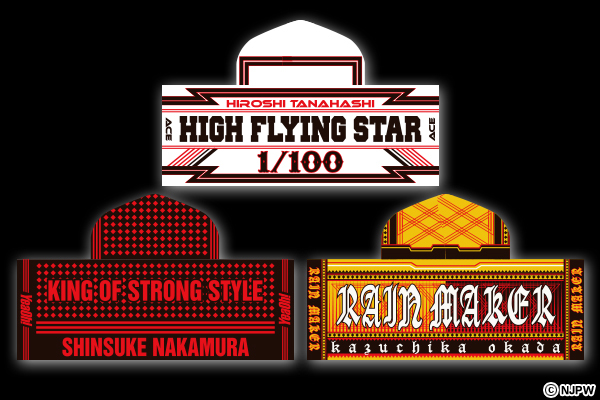 WWE LIVE TOKYO 2019グッズ タオル 中邑真輔 G124】7月20日(日)札幌イベントから先行発売! 棚橋Tシャツ新色、中邑し