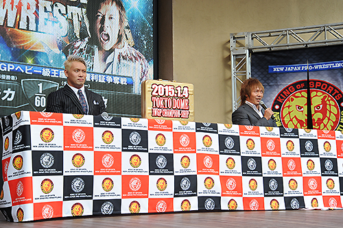 AJ不在の中、ジェフ・ジャレット出現！棚橋を粉砕宣言!! 内藤は