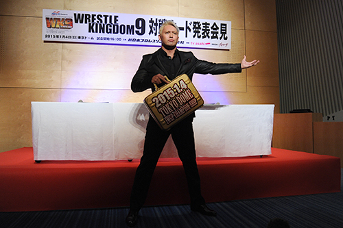 WK9】「 “くすんだ太陽”には沈んでもらう」オカダが1.4東京ドームで