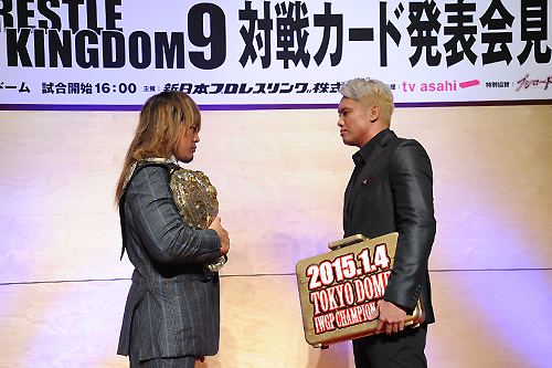WK9】「 “くすんだ太陽”には沈んでもらう」オカダが1.4東京ドームで