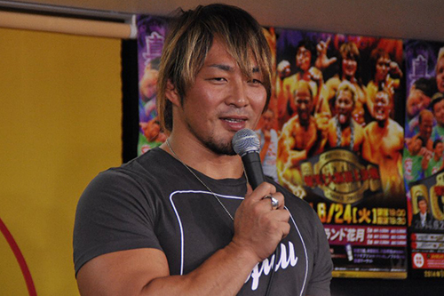 棚橋弘至が大阪で怒涛のプロモーションを敢行!! 『激情プロレスリング