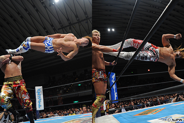 今週の『ワールドプロレスリング』は11.8大阪大会より中邑vs柴田、棚橋
