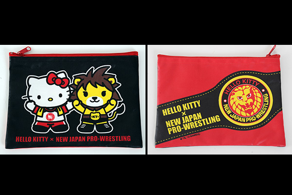 11月22日(土)後楽園大会から発売! ハローキティコラボに「赤ラグランT