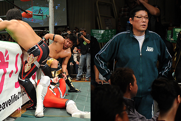 超危暴軍の無法ファイトにライガー＆タイガー激怒!! GHCジュニアタッグ