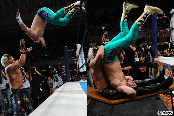 12月6日(土)27時15分〜『ワールドプロレスリング』は11.8大阪大会より