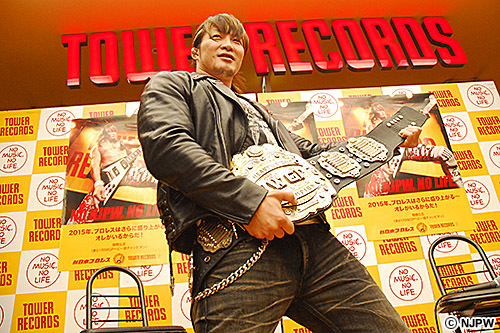 WK9】“新日本×タワレコ”初コラボイベントは大成功！「棚橋弘至