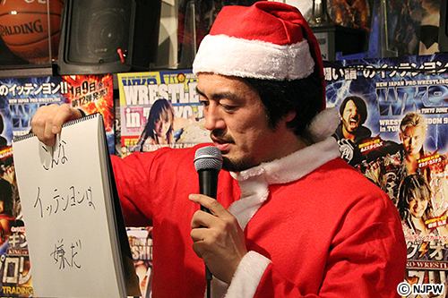 まさにオーマイ＆ガーファンクル!? 田口サンタがミント渋谷で大暴れ