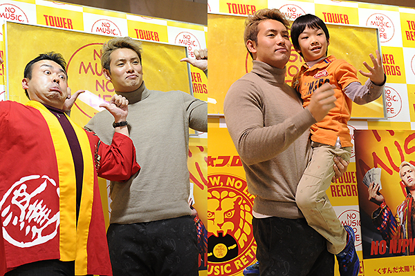 オカダ・カズチカ　タワーレコード　ポスター　新日本プロレス オカダ・カズチカ タワーレコード ポスター 新日本プロレス
