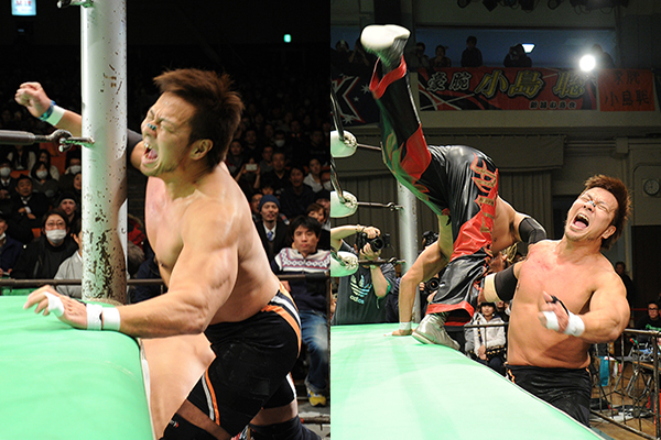 衝撃! なんと鈴木軍フルメンバーがノアのリングを占拠! みのるが宣戦