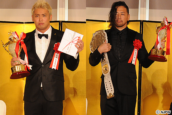 プロレスを次のステージへ！」 “MVP”棚橋弘至が喜びの声! 中邑、オカダ
