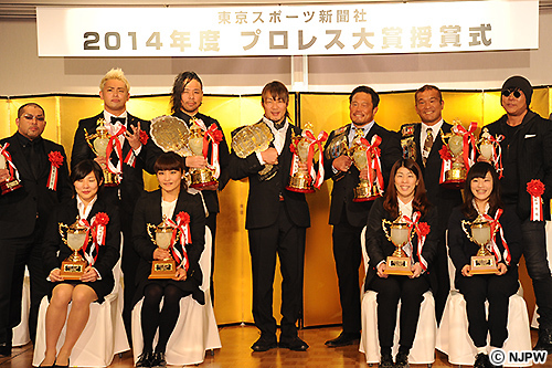 プロレスを次のステージへ！」 “MVP”棚橋弘至が喜びの声! 中邑、オカダ