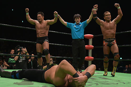 TAKA＆デスペラードがGHCジュニアタッグ、タイチがGHCジュニア王座を不