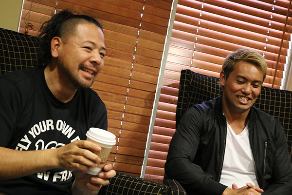 中邑真輔×オカダ・カズチカの“北米総括”対談・後編! 「フィラ