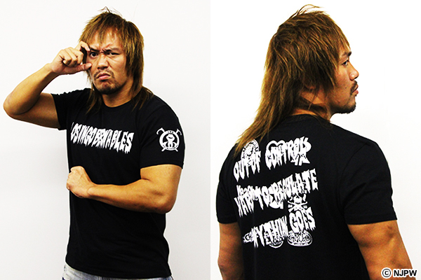 オカダ　棚橋　Tシャツ　2013 IWGP KING OF SPORTS 新日本プロレス 棚橋 VS オカダ Tシャツ L