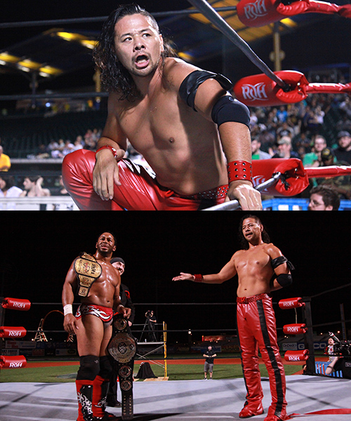 メイン登場の中邑がreDRAGONと対峙！オカダはR・ストロングに激勝