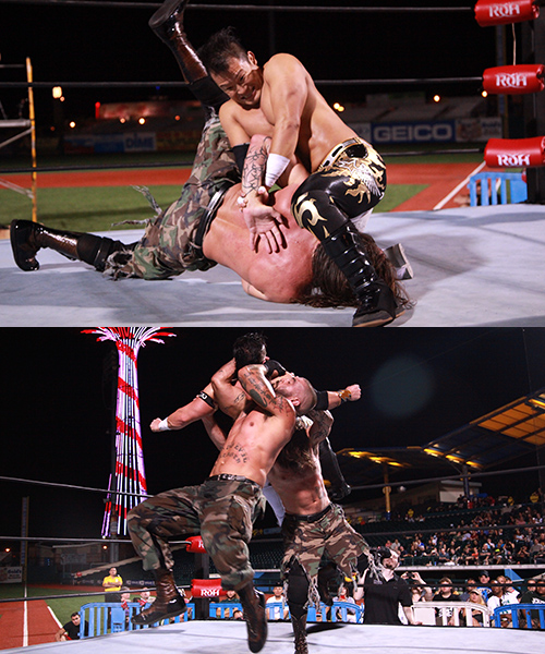 おかたろう メイン登場の中邑がreDRAGONと対峙！オカダはR・ストロングに激勝