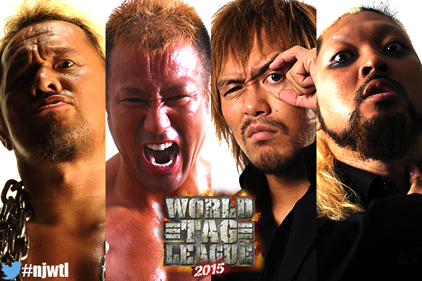 WORLD TAG LEAGUE 2015』優勝決定戦は、真壁&本間vs内藤&EVIL！12.9 