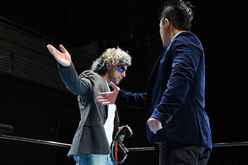 WK10】中邑がAJとの初シングル前に「感動しております」、タッグ王者が