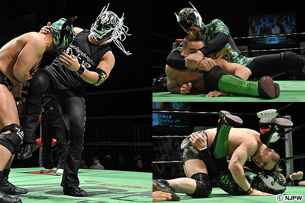 鈴木軍がイリミネーションマッチでノア軍に圧勝!! タイチ＆金丸
