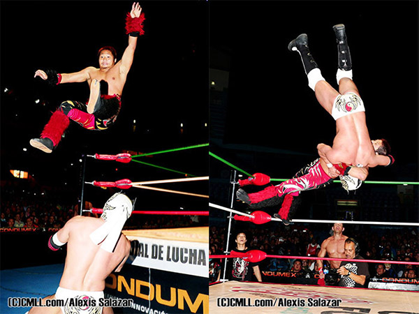 ドラゴン・リー セミプロマスク リュウ・リー ミスティコ カマイタチ cmll マスクドマニア（Maskedmania）-プロレスファンのためのプロレス