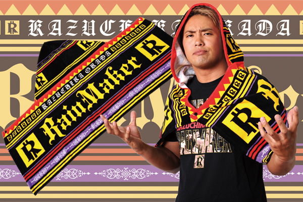 新日本プロレス　オカダ・カズチカ　パーカー 6月19日（日）大阪城ホール大会から発売!!オカダ選手の新商品