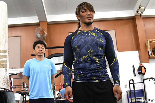 まったく新しい体を手に入れた！」棚橋弘至が公開練習で“復調”アピール