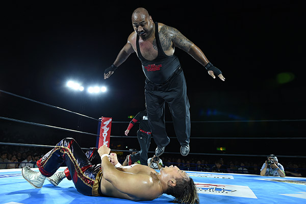 G126】天山が“ムーンサルト”でタマに激勝！後藤が石井との“真っ向勝負