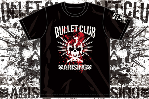 9月25日（日）神戸大会から緊急発売!!『BULLET CLUB ARISING Tシャツ