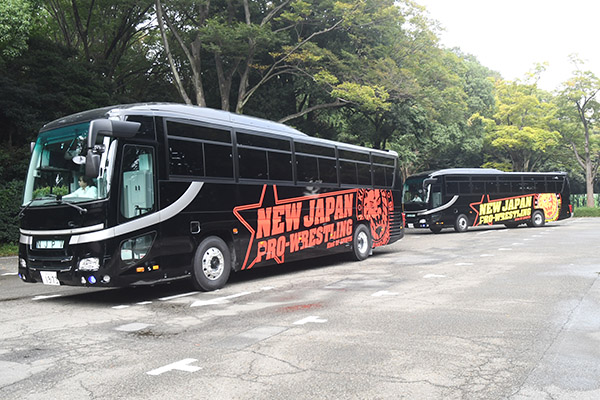 45th 新日本プロレス 選手バスA 用いる