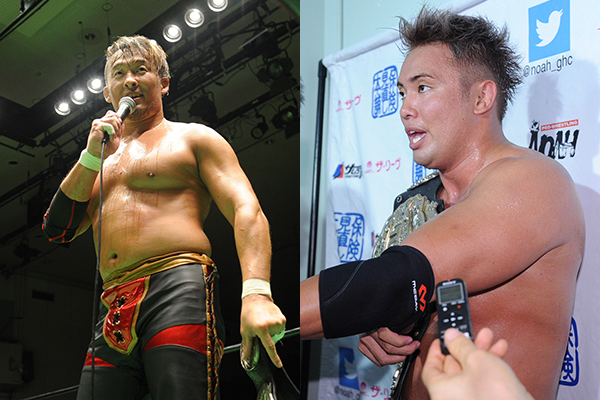 両国、そのベルト、俺が頂く！」“GHCタッグ王者”丸藤＆矢野が“ノア初