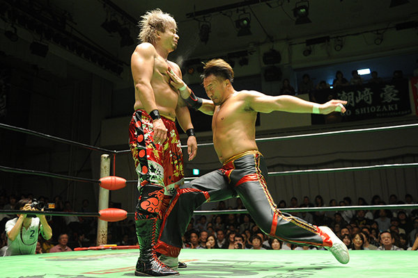 両国、そのベルト、俺が頂く！」“GHCタッグ王者”丸藤＆矢野が“ノア初