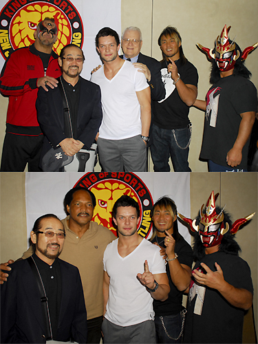 棚橋＆デヴィ＆ライガーが早くもニューヨーク入り! アングル、アニマル