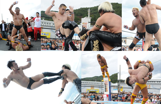 リングサイドに溢れるたくさんの笑顔！ チャリティーイベントは大成功