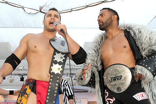 ECW プロレスカード　ジ・イリミネーターズ アメリカ遠征速報!!】中邑がIC王座初防衛!! 新ベルトも披露!! A